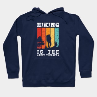 Hiking is the Best Therapy Hoodie